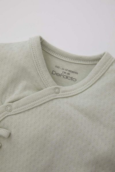 DeFacto Baby Girl Newborn Long Sleeve Jumpsuit B9659a524sp