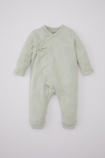 DeFacto Baby Girl Newborn Long Sleeve Jumpsuit B9659a524sp
