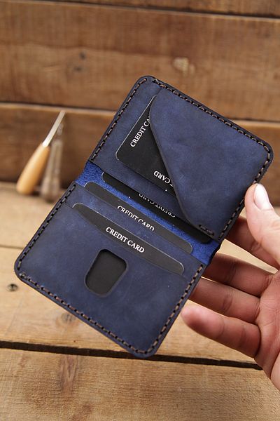 New Coast Leather 1900's Ανδρικό Πορτοφόλι - Γνήσιο Δέρμα, Χειροποίητο
