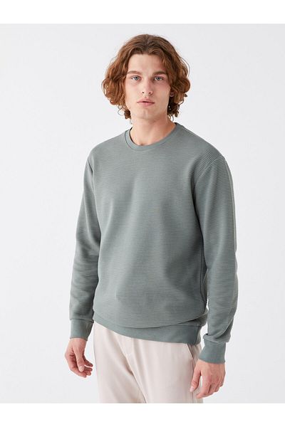 LC Waikiki Men's Sweatshirt - Crew Neck, Long Sleeve
