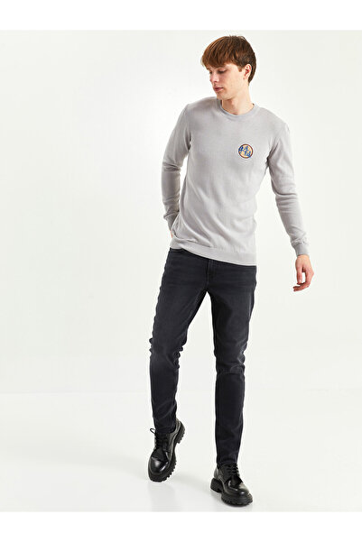 LC Waikiki Strickpullover für Herren – Langarm, Rundhalsausschnitt