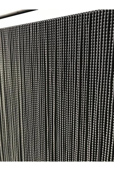 özdeğer home 90x200 anthracite 5mbranded door chain curtain