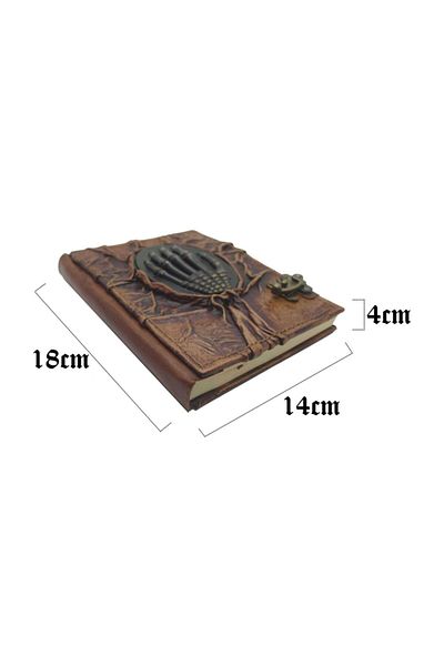 Notopelle Caiet din piele de dimensiuni 3