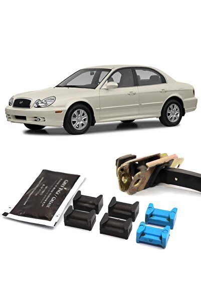 BARRER Hyundai Sonata Uyumlu Kapı Gergi Kolu Limitör Tamir Kiti 2 Kapı Set 19...