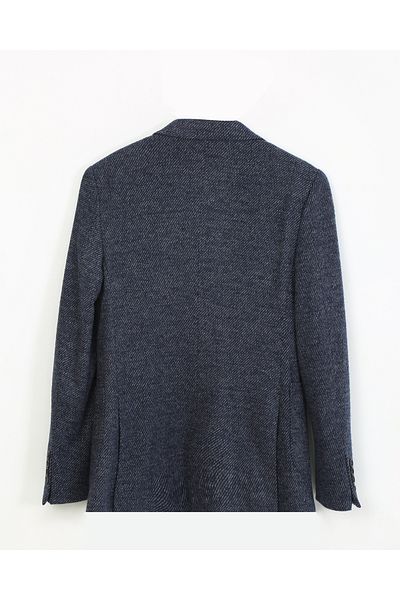 ACTUAL Slim Fit Blazer Single Jacket 7158-01-50 Navy