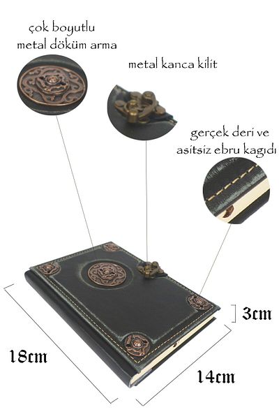 Notopelle Keltic Talismal Leather Notebook