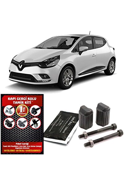 BARRER Renault Clio 4 Kapı Gergi Kolu (limitör) Tamir Kiti (2 Kapı Set) 2012-2016