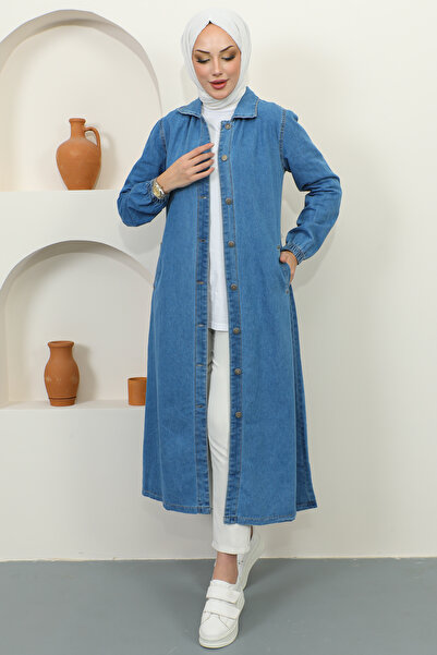 benguen 7809 Hosszú farmer sapka sötétkék