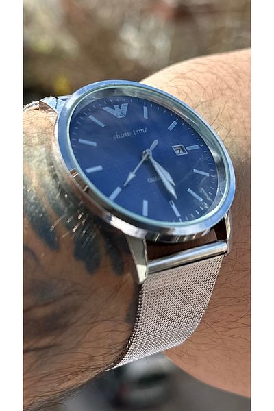 Show Time Wicker Cord Men's Watch