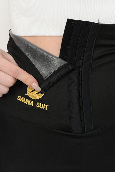 SAUNA SUIT Pantaloni scurți sport Bleach Pantaloni scurți de saună pentru slăbire Pantaloni scurți termici pentru transpirație