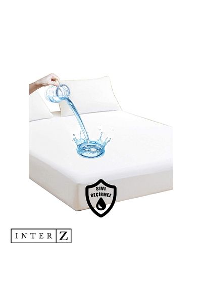INTER Z Fitted Liquid Proof Microfiber Mattress Protector Mattress (All Sizes)