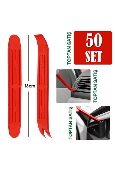 BARRER Toptan Satış 50 Set Plastik Trim ve Döşeme Sökme Aparatı 1 Set 2 Adet