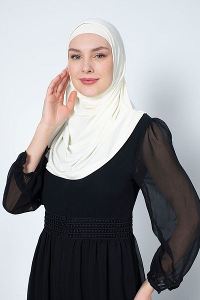 ISTANBUL STYLES Two-piece Women's Hijab Practical Neck Collar Hijab