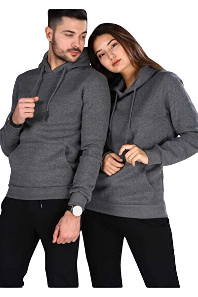 Nacar 14 Şubat Sevgililer Günü Çift Kombini Sweatshirt Kanguru Cep Kapişonlu ...