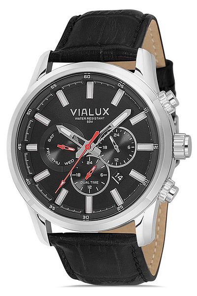 Vialux ساعة يد رجالية VX577S-04BS