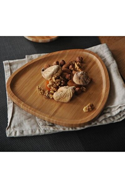 Globy صينية مثلثة من الخيزران مقاس 29.5x28.5 سم