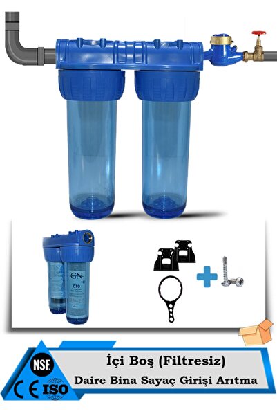 Liberty Daire Bina Sayaç Girişi Su Arıtma Ve Yumuşatma 2 Aşama Su Arıtma Sist...
