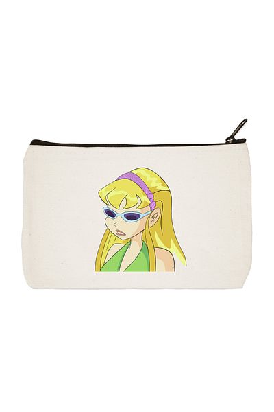 designedfy Stella Printed υφασμάτινη τσάντα μακιγιάζ Θήκη για στυλό Τσάντα χειρός