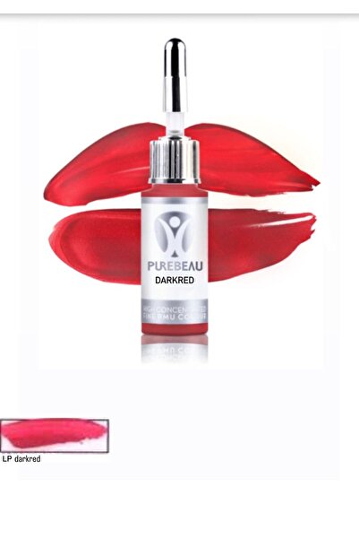 Purebeau DARKRED PERMANENT MAKE-UP PAINT 10 ML LIP