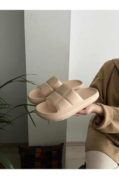 Behtah Kundura Unisex Fashion Hm Soelite Yeezyy Slide Πλήρεις Ορθοπεδικές Παντόφλες Παραλία Πισίνα Παραθαλάσσια Θάλασσα Νέα σεζόν