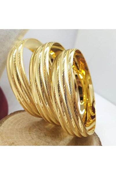 AVMmarketim Trabzon Model Bilezik Altın Kaplama Bilezik Lütfen Ölçülere Dikkat Ediniz
