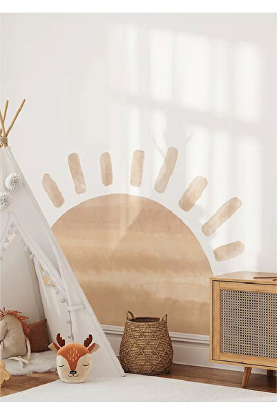 WALLHUMAN Dev Güneş Çocuk Odası Duvar Stickerı
