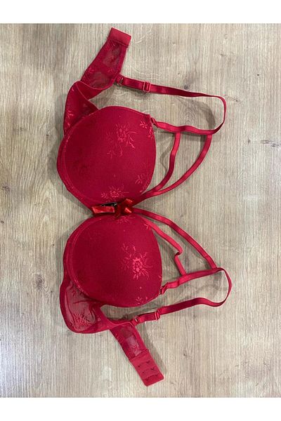 KVS Lingerie Sutien încrucișat cu dantelă pentru femei