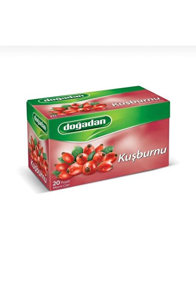 Doğadan BHR TEM - مجموعة من 20 شاي عشبي من ثمر الورد الطبيعي