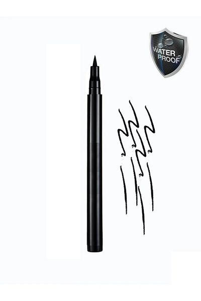 MONİCATİME Black Eyeliner Liquid Pen Eyeliner Waterproof Intense Pigmented