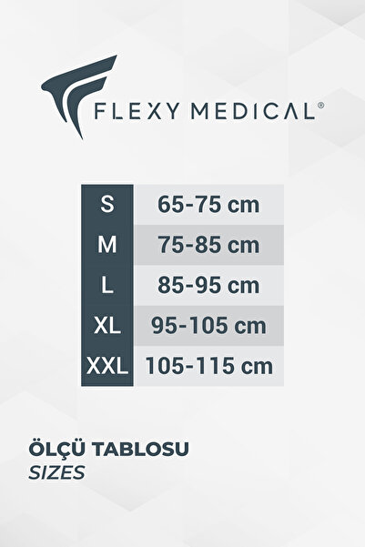 Flexy Medical Yün Korse- Sıcak Tutar - Bel Ağrıları Ve Kireçlenme Romatizma Fıtık Bel Kuşağı