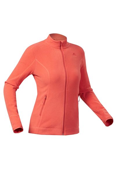 Decathlon صوف نسائي خارجي من QUECHUA - برتقالي - MH120