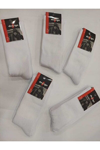 Design Socks جوارب منشفة رجالية من DESIGN مكونة من 5 قطع