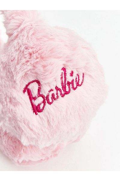 LC Waikiki LCW ACCESSORIES Barbie Embroidered Girl's Plush Earmuff