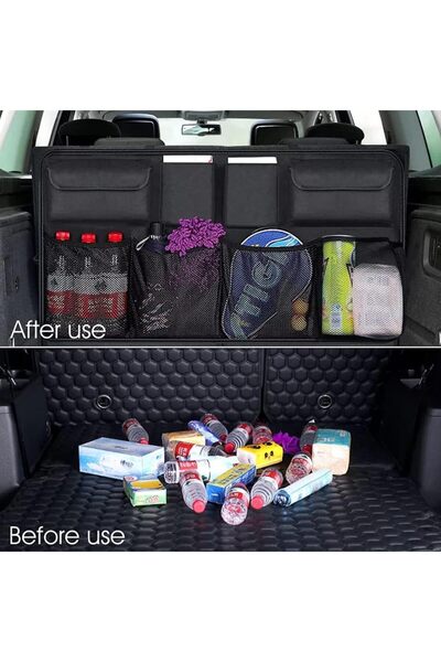 eryatex Araç Bagaj Organizer Düzenleyici 8 Bölmeli Oto Bagaj Düzenleyici 8 Ce...