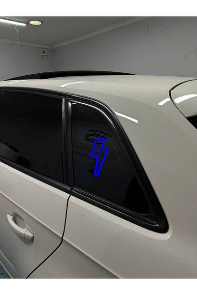 3dbaydesign Neon LED Light Decor for Car (12 Volt Suction Cups BLUE)