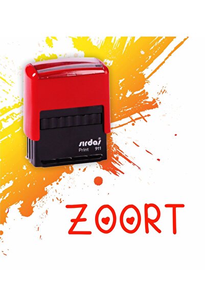 BENİMSER REKLAM ZOORT تصميم خاص بختم أسود