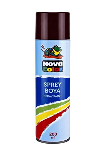 Nova Color Sprey Boya 200 Ml Kahverengi Nc-806