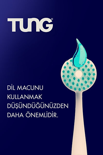 Tung Kids Dil Temizleyici Çocuk Dil Macunu | Sls, Paraben, Florür, Gluten Içermeyen Dil Temizleme Jeli