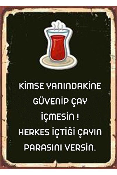 uyarı çay
