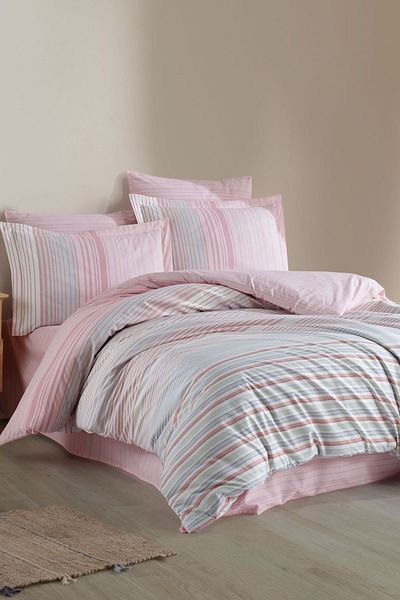 Hobby Trella Pink - Poplin Double Bedding Set