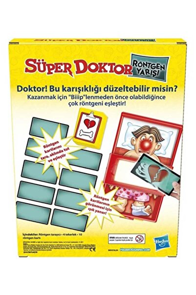 Store Hasbro Super Doctor X Ray Racing Educational Box Game