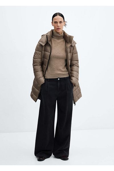 MANGO Woman Semi-Slim Fit Anorak
