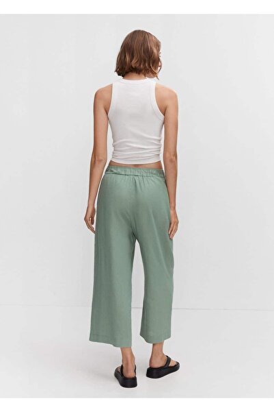 MANGO Woman Keten Culotte Pantolon