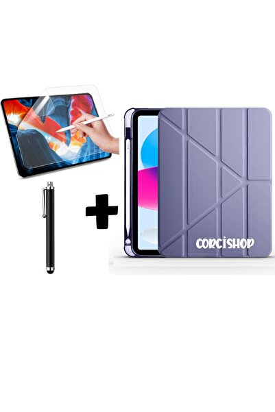 piblue Apple Ipad Mini 7 2024/mini 6.nesil Uyumlu Kılıf Kalemli Silikon Ekran...