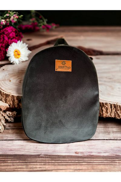 Kokopatik Black Velvet Medium Nursery Bag