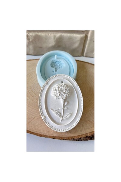 WAMMOLDS Çiçek Dallı Çerçeve Silikon Kalıp