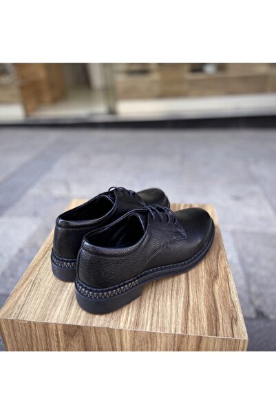Gloriys Ayakkabı & Çanta Siyah Kadın Oxford Ayakkabı 23b546