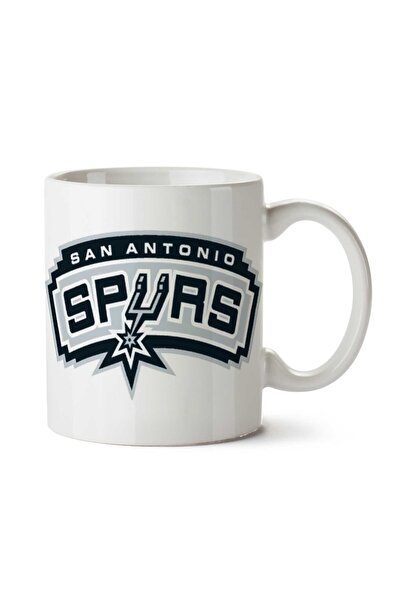 ART HEDİYE كوب San Antonio Spurs Static Cling Decal مطبوع على الجانبين