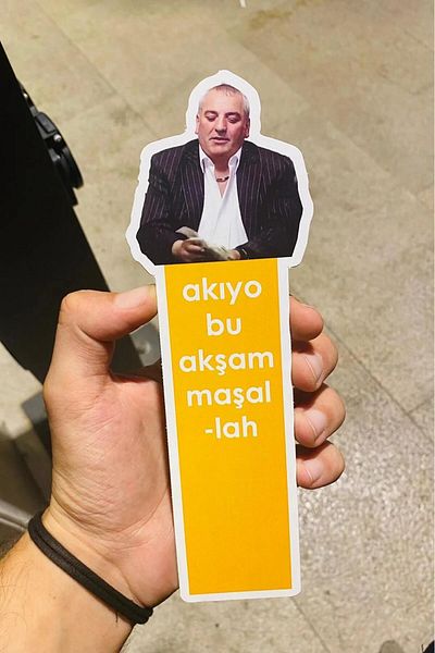 Namgo Kolpaçino „Ekrem Abi curge Mashallah” Set de cărți cadou tăiate special