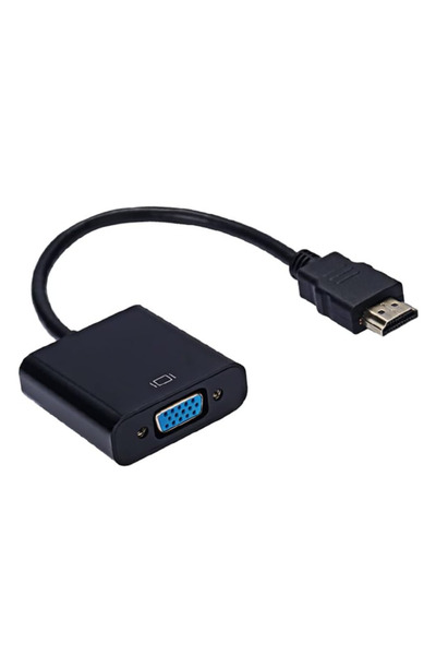 Platoon HDMI to VGA Aux Ses Destekli Çevirici Dönüştürücü